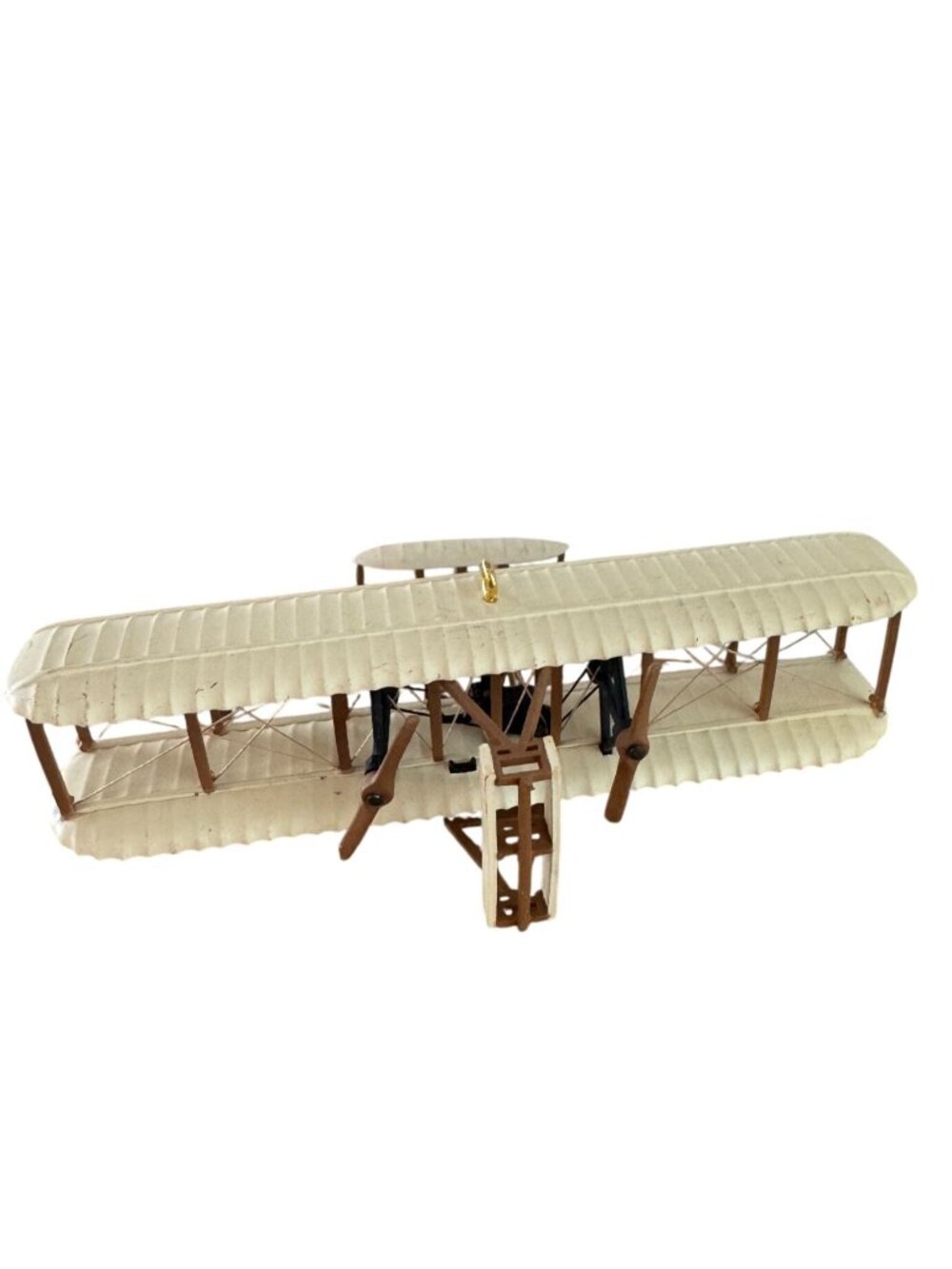 1997 vintage Wright Brothers Biplane Miniature Model Replica - Picture 3 of 8